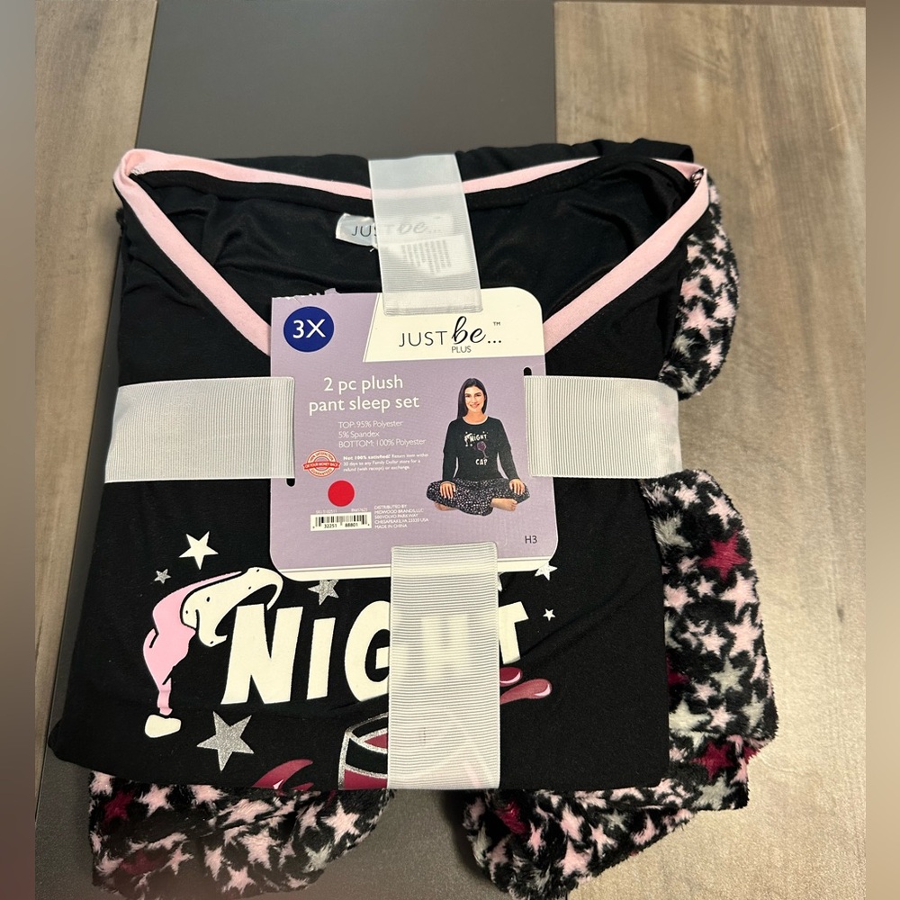 Night Cap Pajamas Size 3X NWT